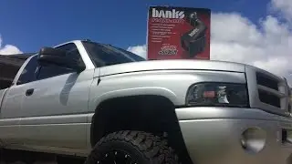 BANKS Cold Air Intake Unboxing/Install On My 2001 24v Cummins