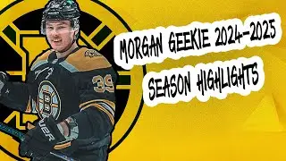 Morgan Geekie 2024-25 Boston Bruins Full Season Highlights