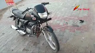 #Hero hf deluxe modified || matt black vinyl wrapping || Star Car Decor Mandrella