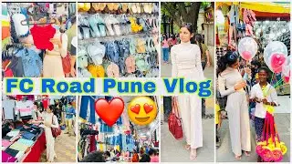 FC Road Vlog | Pune Street Shopping | Best Shops in FC Road | Myra Sharma | Exploring Pune |