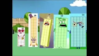 Numberblock 10 beats up Numberblock 5/Grounded