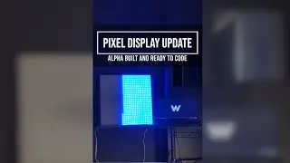 Pixel Display Alpha Built And Ready To Code #shorts