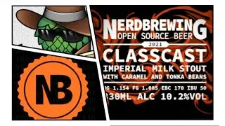 Nerd Brewing - ClassCast (10.2% Imperial Milk Stout)