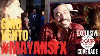 Gino Vento interviewed about Mayans M.C. Season 2 at LA Screening Event #FXNetworks #MayansFX