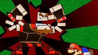 Super Paper Mario 4K - Walkthrough - Chapter 5-2: Pixls, Tablets and Crag