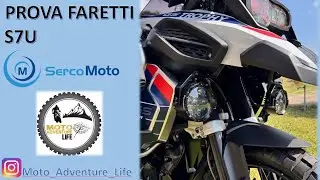 Faretti SERCOMOTO S7U - il TEST