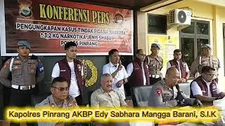 Satresnarkoba Polres Pinrang Ungkap 3,2 Kg Shabu Jaringan Internasional