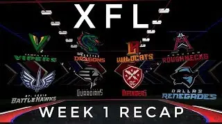 XFL WEEK 1 RECAP