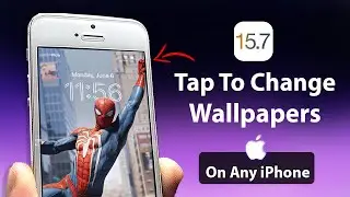 iOS 15.7 Photo Shuffle: Tap to Change iPhone Lock Screen Wallpapers on any iPhone🔥🔥