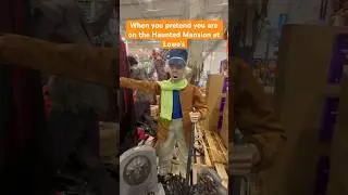 Amazing Disney World Haunted Mansion decorations!