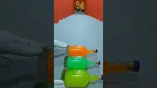 Rolling Glass Bottle Small 😱| Viral Satisfying Video| #asmr #shorts #game