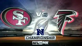 2012 NFC Championship 49ers vs Falcons NFL Primetime Highlights (Fox intro)