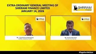 Extra - Ordinary General Meeting  | January 14, 2026 | Shriram Finance Limited