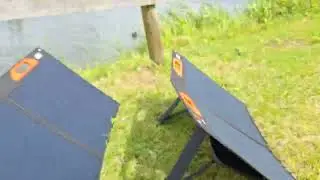 Xtorm 500 testing the solar setup
