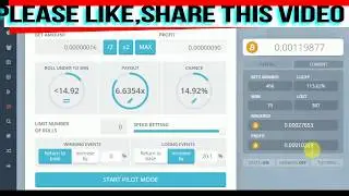 Bitsler 0-12400 satoshi live 2018 (without no bot no softwer) Bitsler Trick