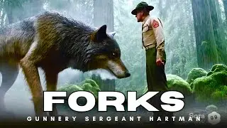 Gunnery Sergeant Hartman Visits Forks (Full Metal Jacket vs Twilight) 🎖️🌧️💥