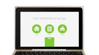 Venturer Windows 2-in-1 Laptop-Tablet