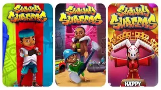 Subway Surfers New York vs Berlin vs Journey to The East