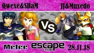 Qwexe & SHaM (B) vs. JJ & Muxedo (G) - Losers Rd 2 - Escape Club 11.28.2018