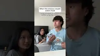the panic in his eyes 😂 #couples #couplecomedy #shorts
