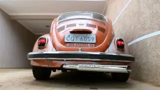 Fusca 1973 - 1600 Escape Zoom Tube - Volks Clube S&atilde;o Carlos Air Cooled