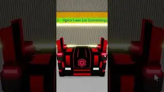 Opening a robux case in infectious gunfight #roblox #robloxedit