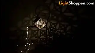 Solcelle vandkande lampe