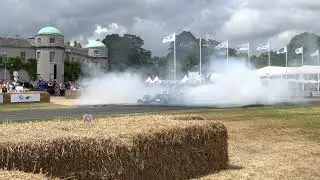 Goodwood Festival of Speed | Esteban Guti&eacute;rrez doing donuts in the Mercedes F1 2019