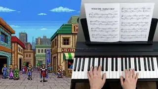 Phantasy Star IV Motavia Town (Sheet Music Included) Video Game Piano #74