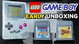 LEGO Nintendo Game Boy - Build Timelapse and Overview