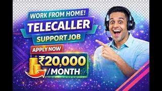 Tellecalling work from home job | 