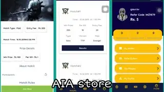 Professional Pubg and Free Fire Tournament AIA File || Best UI
