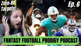 Top 5 Zero RB Targets For 2024! | The FFP Podcast Ep. 6 (8/6/2024)