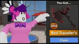 Claiming Red Traveler's Axe in Murder Mystery 2!