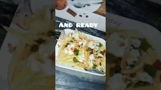 Crispy potatoes chaat 😋✨ #Viral shorts #Viral videos  #recipe of the day #daily recipes #indianfood