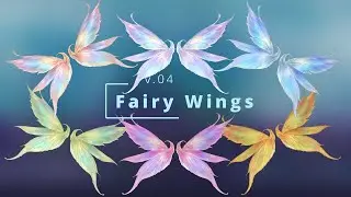 Fairy Wings - Animated - V04