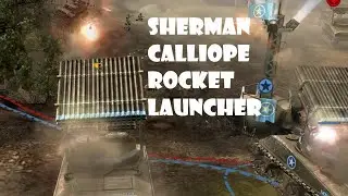 company of heroes 1 sherman calliope rocket launcher