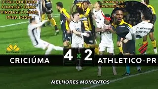 Crici&uacute;ma x Athletico-PR | FURAC&Atilde;O TOMA VIRADA E  O P4U C0M3U | Melhores Momentos | S&eacute;rie B 2025