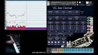 VG Jazz Clarinet NI Kontakt sound library. Woodwind nki, wav, vst plugin.