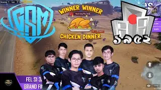 GSM vs 1952 Instant Chicken Fight😰|GSM Chicken Dinner with 14 Kills😍|Rowdy 6Kills & STeeLSHoT 4Kills