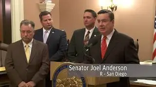 Senator Anderson and Sheriffs Speak Against SB 54