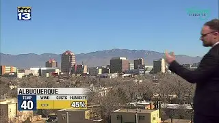 Mild and calm conditions before next winter storm moves in