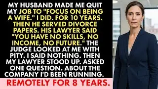 I Quit My Career For My Marriage. After 10 Years, He Filed For Divorce And Called Me Worthless