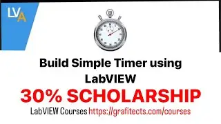 Как закодировать простой таймер — LabVIEW