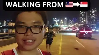 2024 Ulu Tiram police attack: Crossing Johor-Singapore causeway on foot 🇲🇾➡️🇸🇬 ✈
