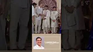 Harish Rao At Mahaa Group CMD Marella Vamsi Krishna's Elder Son Chanakya's Dothi Ceramony | Mahaa