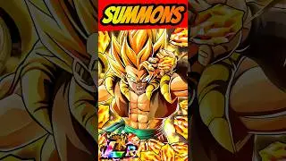 SUMMONS A PAPI GOGETA DBS DE DOKKAN #dragonball #dblegends #dragonballlegends #goku #vegeta #gogeta