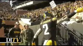 DITV Sports: Kaleb Johnson Makes His Way Back Into Kinnick Stadium