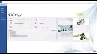 Solid Edge 2020 - Lec 01 Kezelőfelület