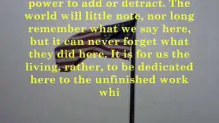 The Gettysburg Address - Abraham Lincoln 1863